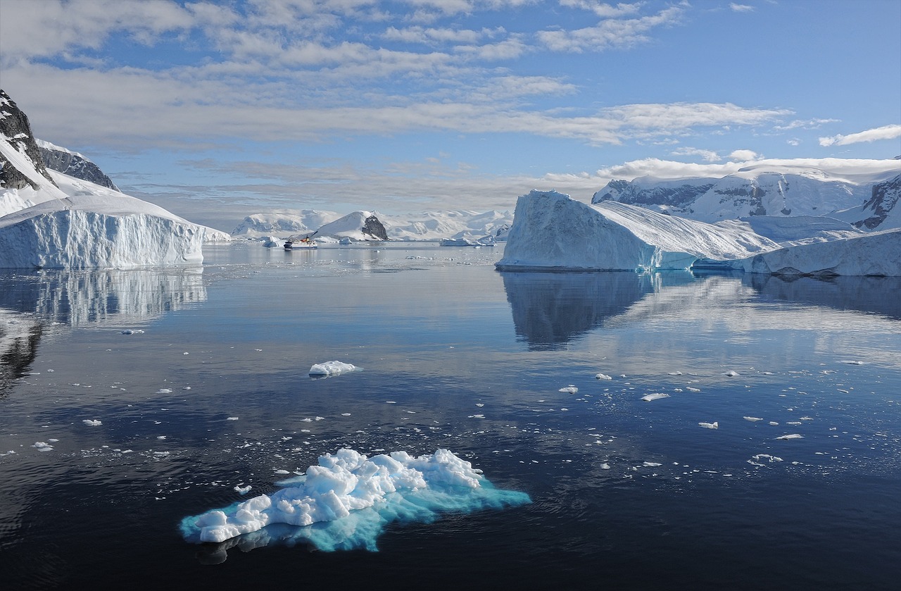 Antartica ice melting