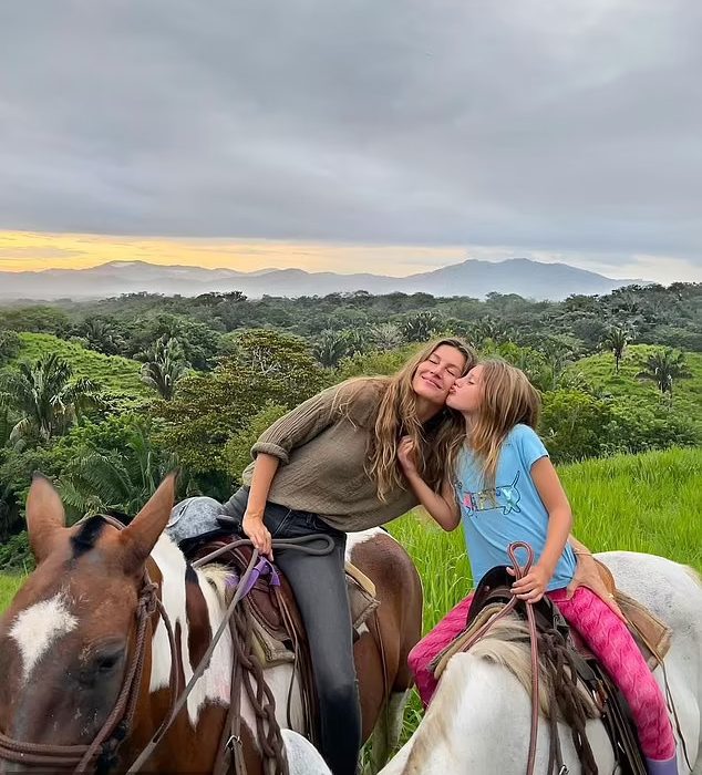 Gisele Bundchen seems to be a very thoughtful mother