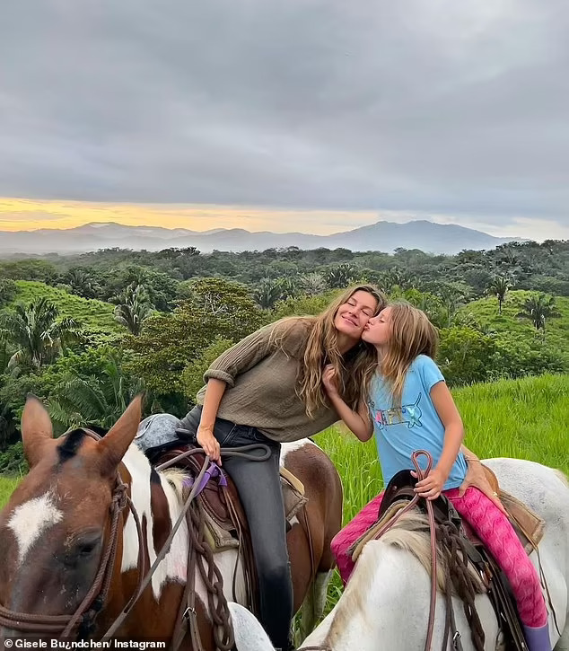 Gisele Bundchen seems to be a very thoughtful mother