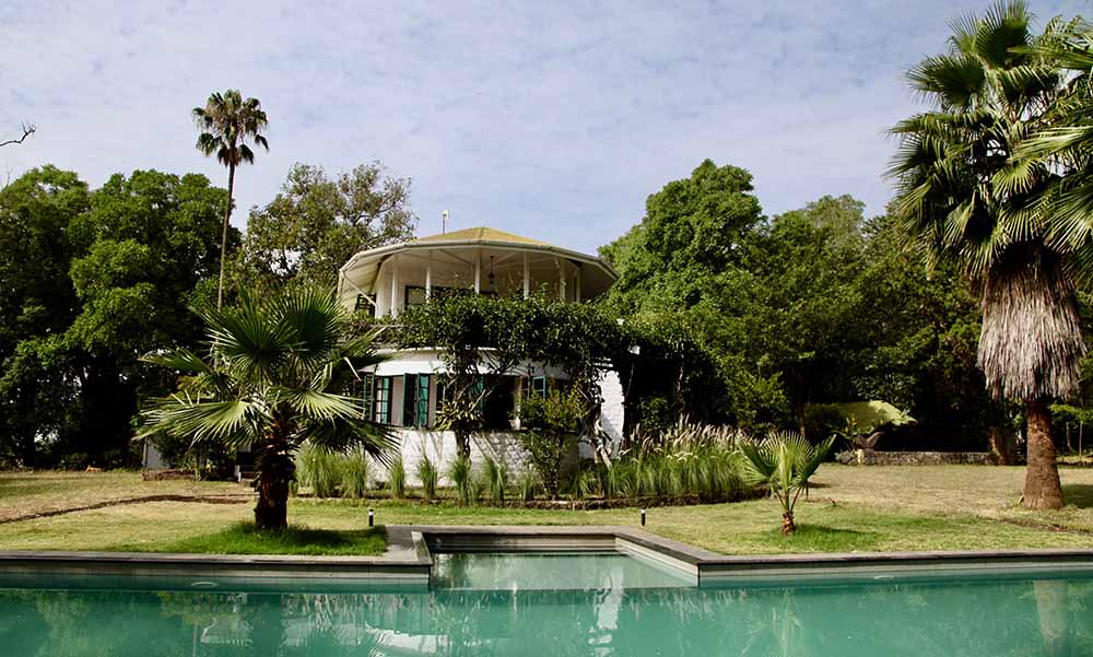 Villa from Pool